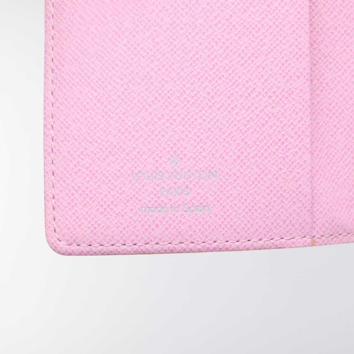 LOUIS VUITTON Multicolor Agenda Partonaire PM Day Planner R21059 LV Auth 125423