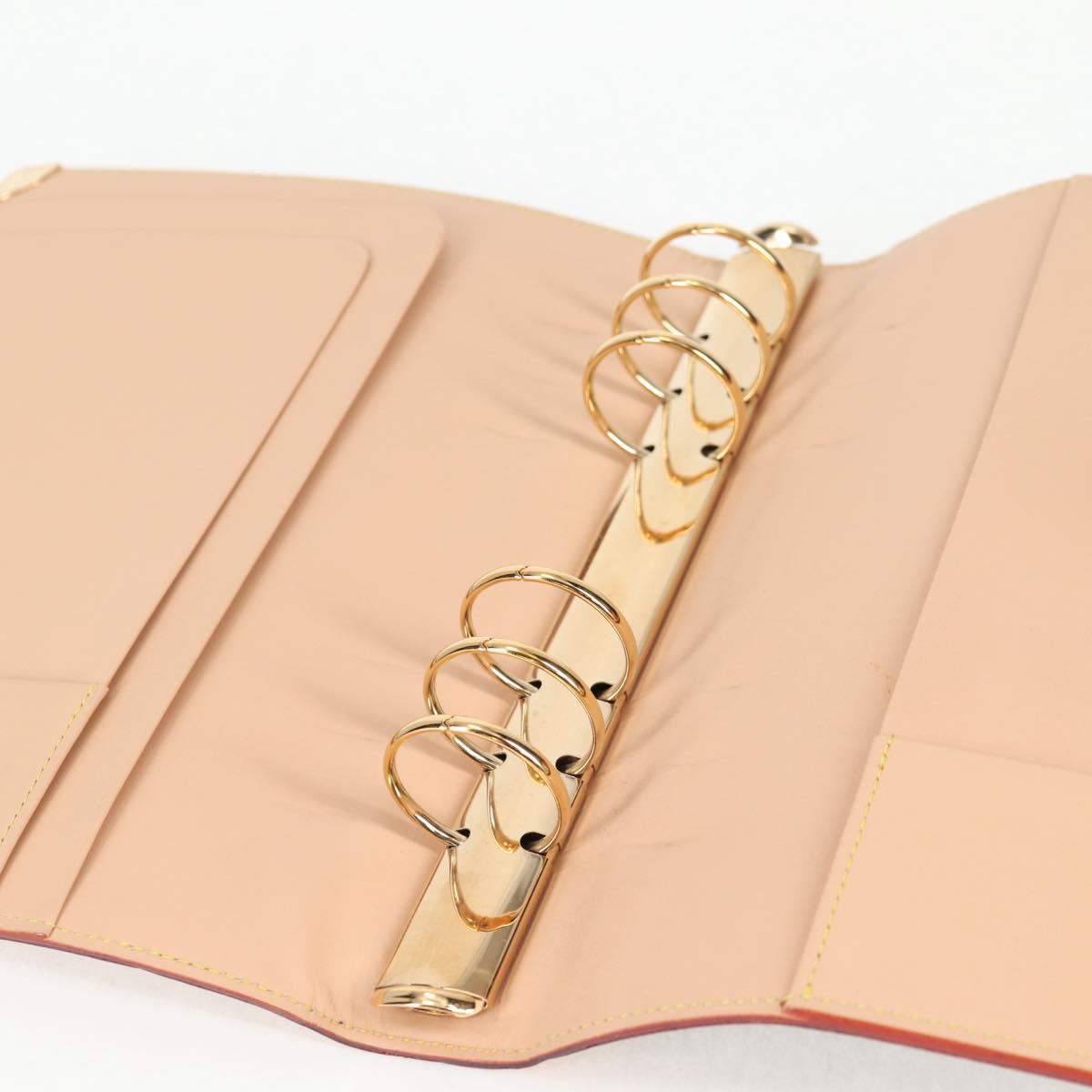LOUIS VUITTON Multicolor Agenda GM Day Planner Cover Black R20893 Auth 125426SA