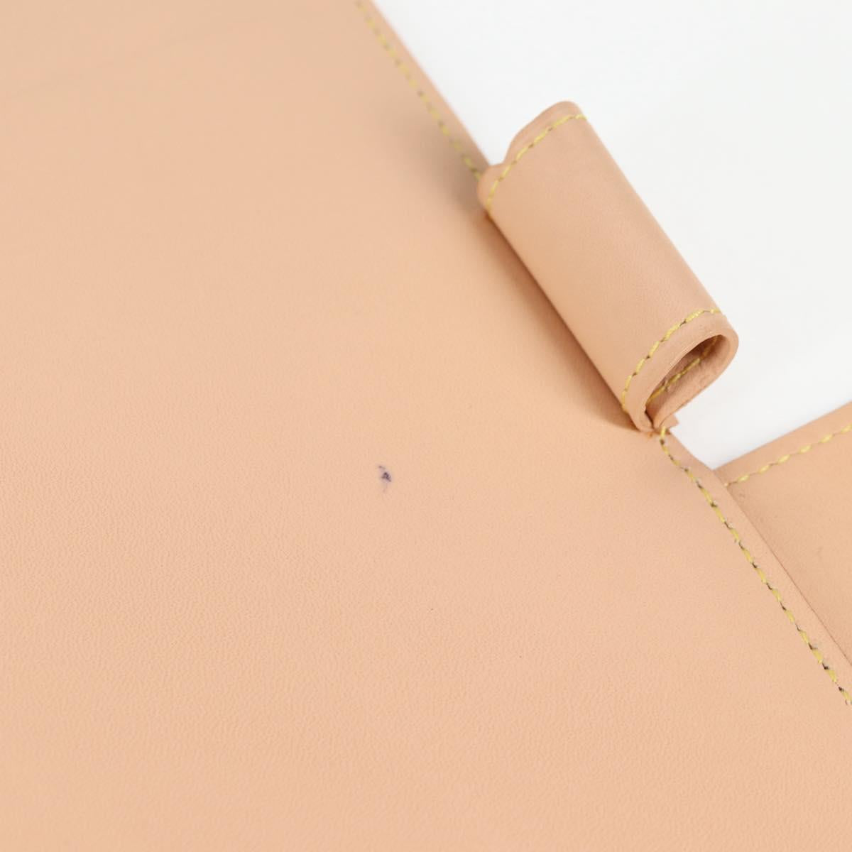 LOUIS VUITTON Multicolor Agenda GM Day Planner Cover Black R20893 Auth 125426SA