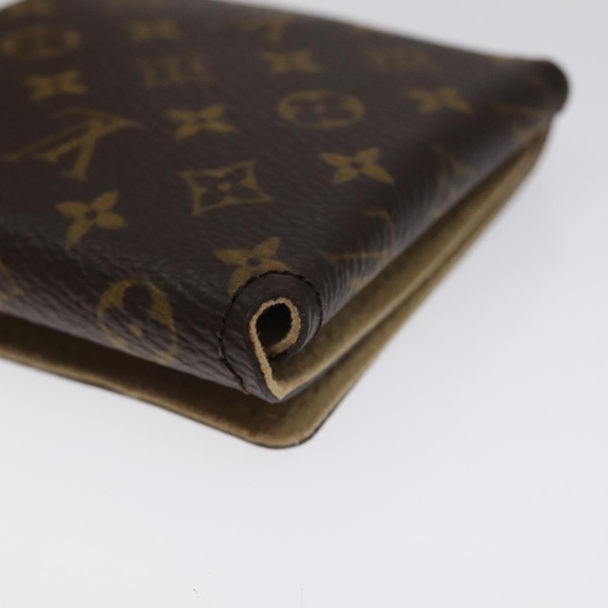 LOUIS VUITTON Monogram Jewelry case Jewelry Box LV Auth 125427