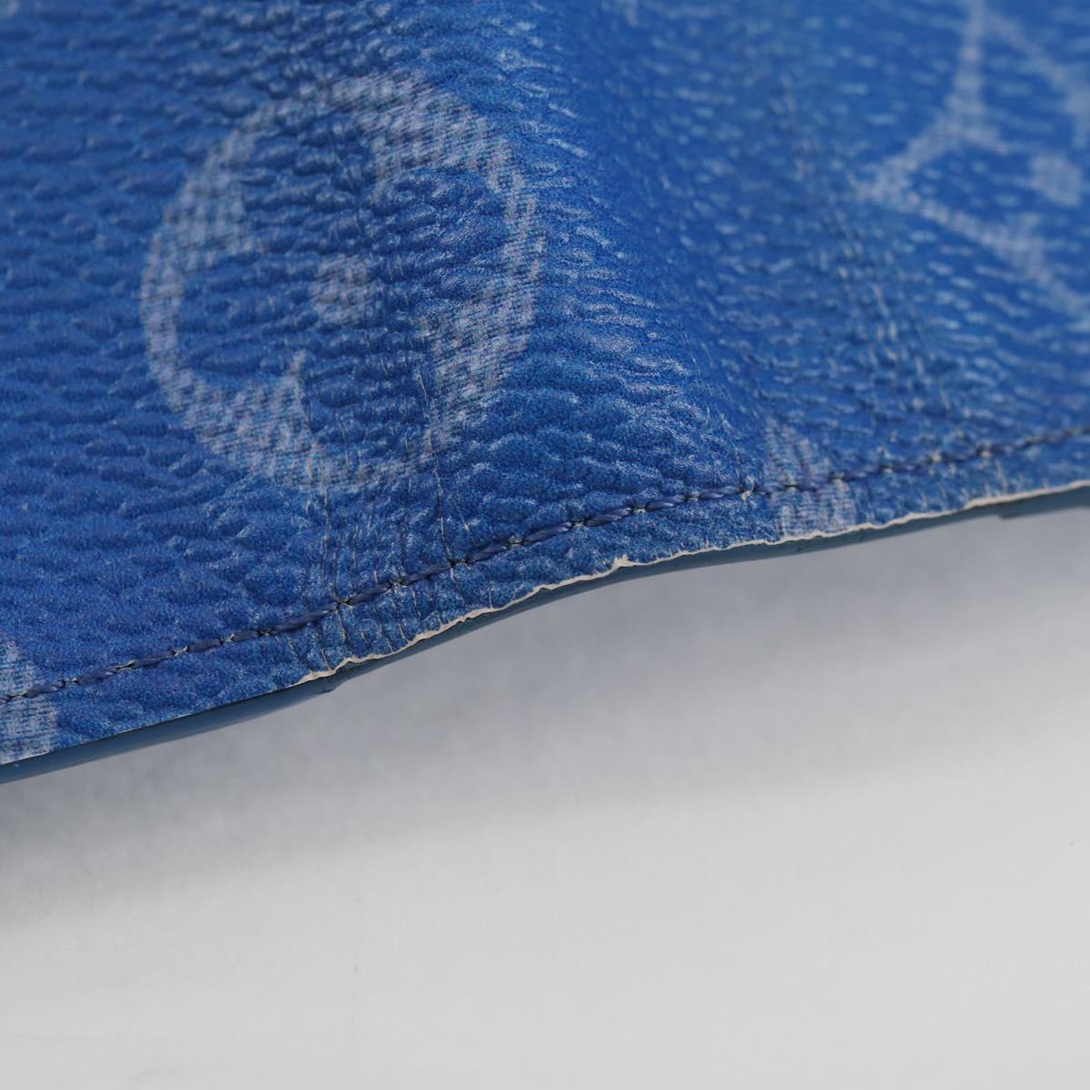 LOUIS VUITTON Monogram Clouds Portefeuille Braza Long Wallet M69680 Auth 125448M