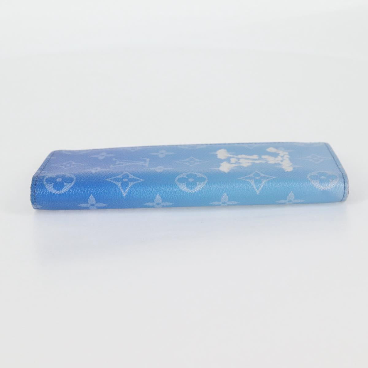 LOUIS VUITTON Monogram Clouds Portefeuille Braza Long Wallet M69680 Auth 125448M
