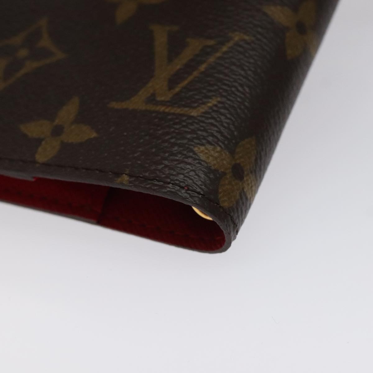 LOUIS VUITTON Monogram Maruenpire Agenda PM Day Planner Cover R20966 Auth 125480