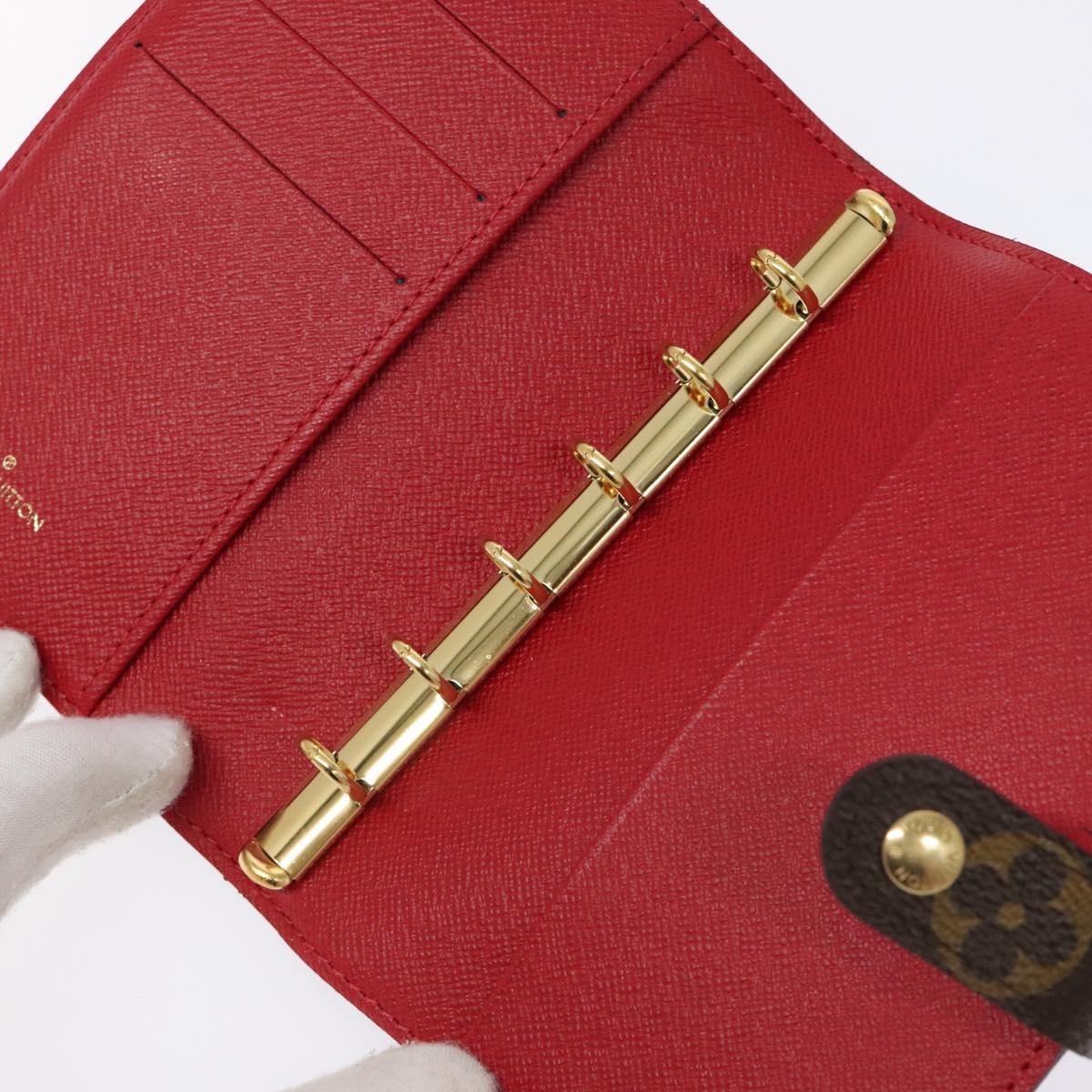 LOUIS VUITTON Monogram Maruenpire Agenda PM Day Planner Cover R20966 Auth 125480