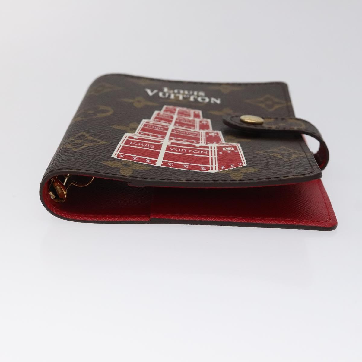 LOUIS VUITTON Monogram Maruenpire Agenda PM Day Planner Cover R20966 Auth 125480