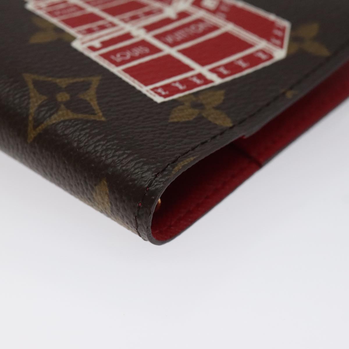 LOUIS VUITTON Monogram Maruenpire Agenda PM Day Planner Cover R20966 Auth 125480