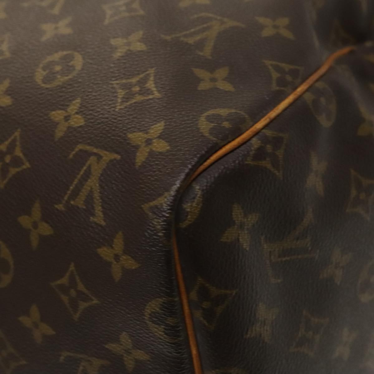 LOUIS VUITTON Monogram Keepall 55 Boston Bag M41424 LV Auth 125572