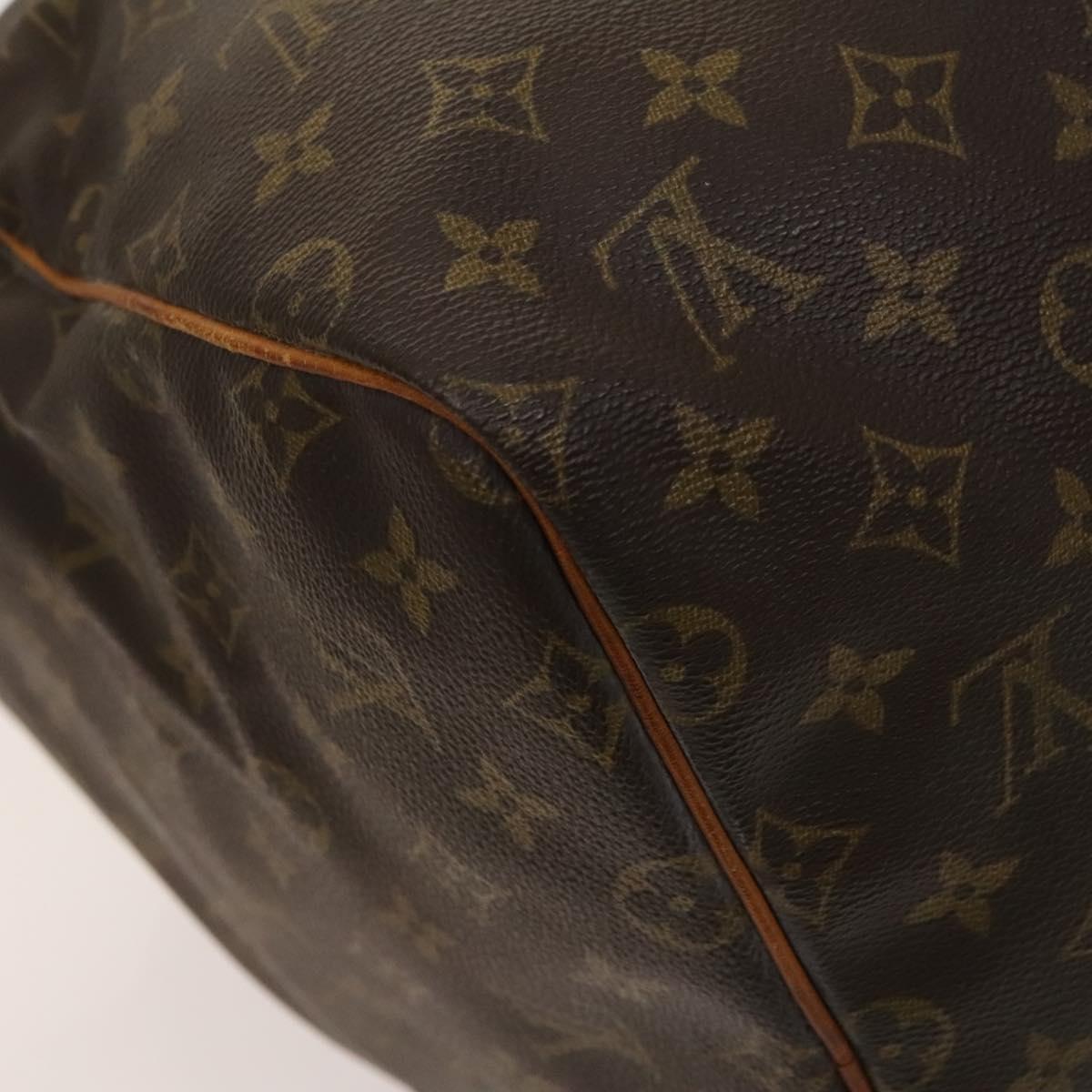 LOUIS VUITTON Monogram Keepall 55 Boston Bag M41424 LV Auth 125572