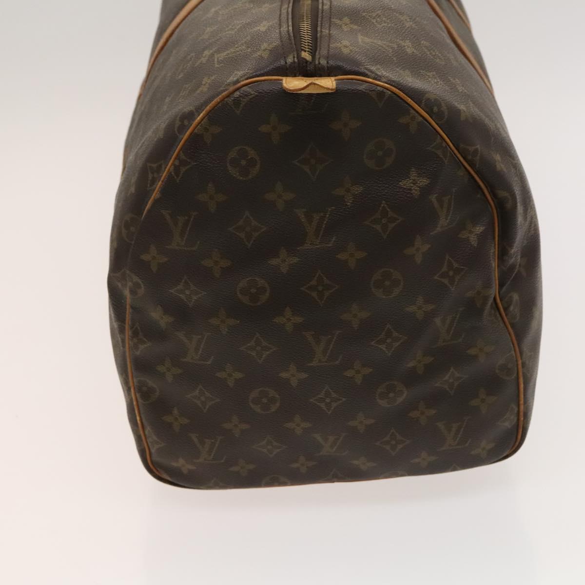 LOUIS VUITTON Monogram Keepall 55 Boston Bag M41424 LV Auth 125572