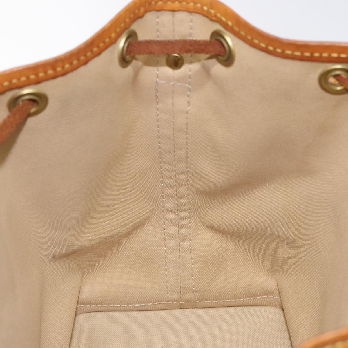 LOUIS VUITTON Damier Azur Noe BB Shoulder Bag N41220 LV Auth 125596