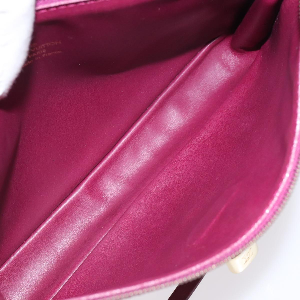 LOUIS VUITTON Monogram Charm Pochette Accessoires Fuchsia M95160 LV Auth 125630V