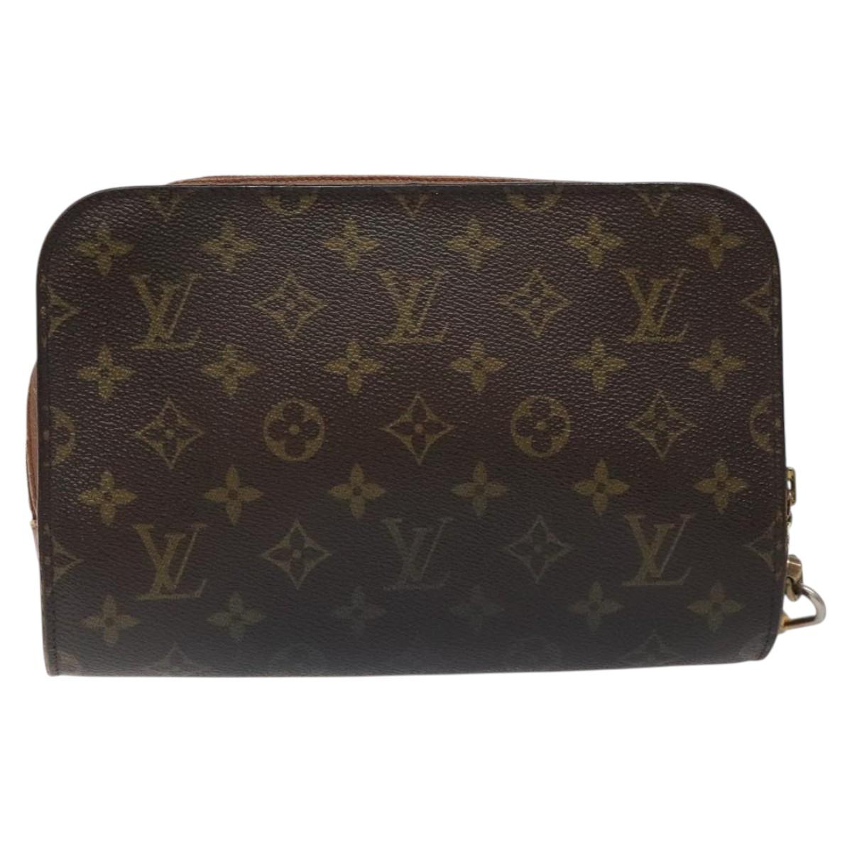 LOUIS VUITTON Monogram Orsay Clutch Bag M51790 LV Auth 125641