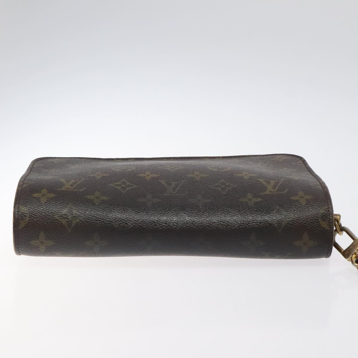LOUIS VUITTON Monogram Orsay Clutch Bag M51790 LV Auth 125641