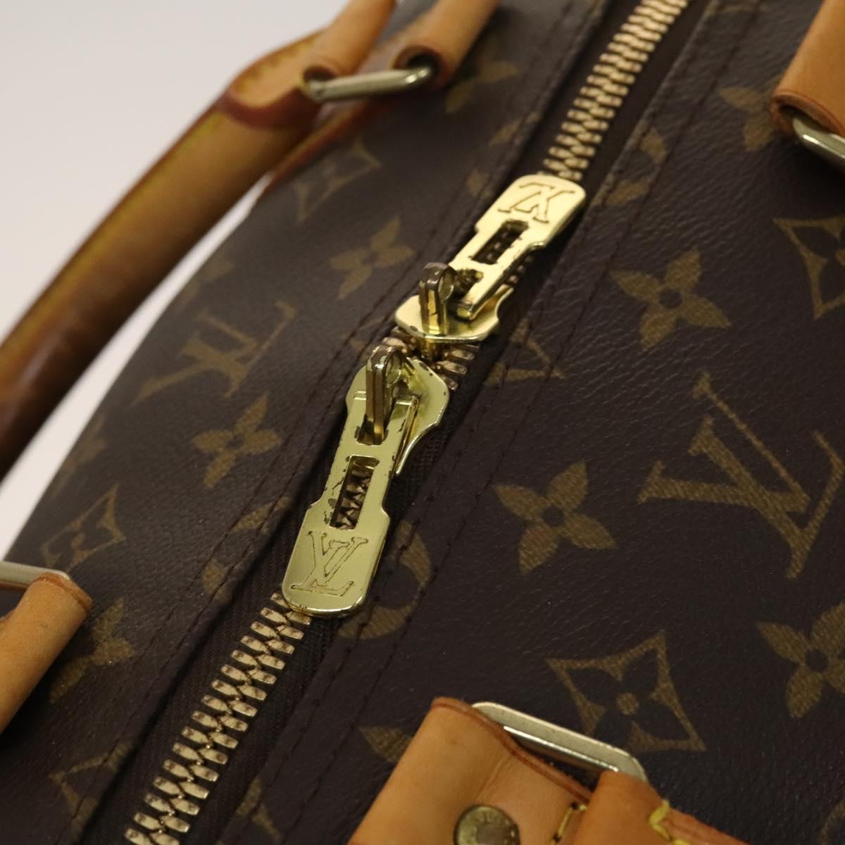 LOUIS VUITTON Monogram Keepall 55 Boston Bag M41424 LV Auth 125651