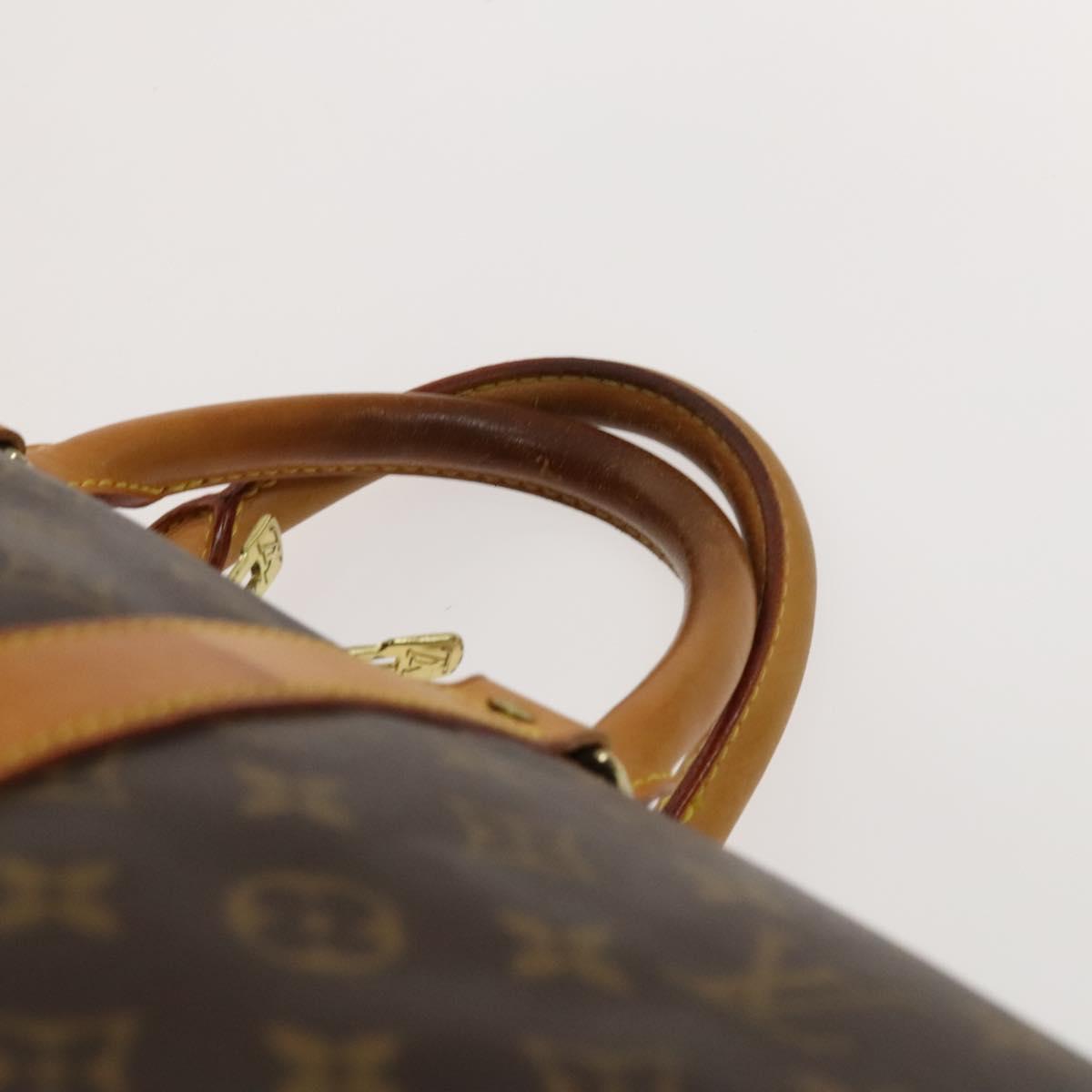 LOUIS VUITTON Monogram Keepall 55 Boston Bag M41424 LV Auth 125651