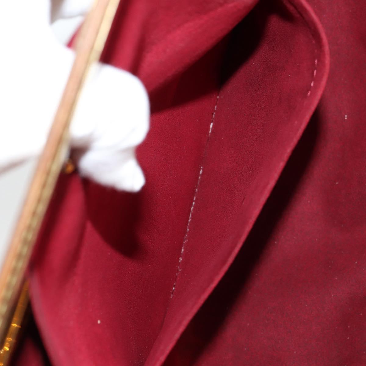 LOUIS VUITTON Monogram Multicolor Judy MM Bag 2Way White M40255 LV Auth 125654