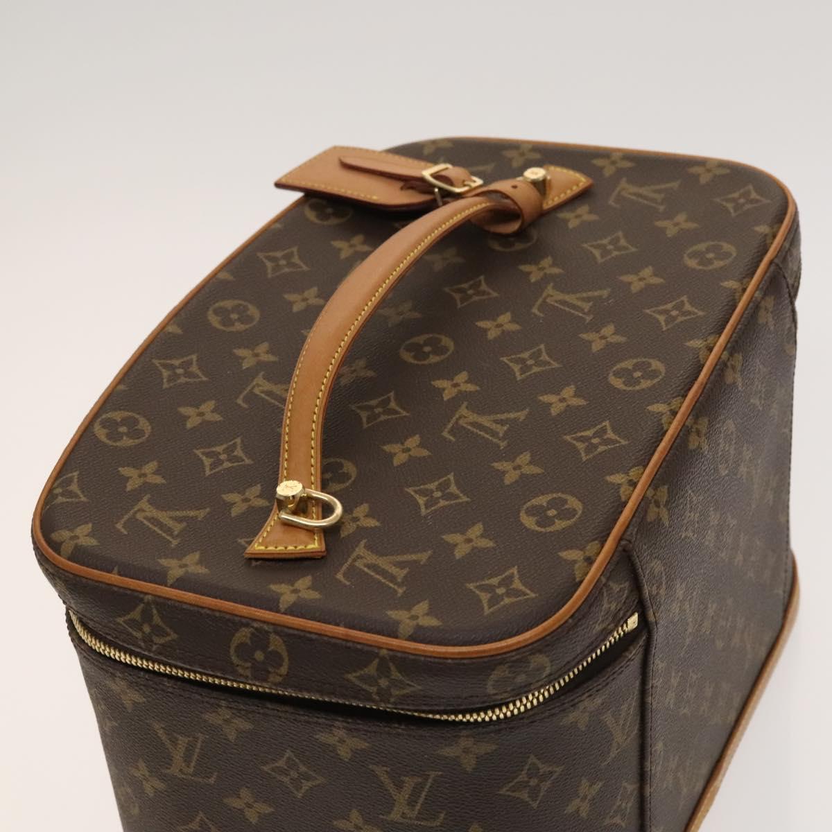 LOUIS VUITTON Monogram Nice Hand Bag 2way M47280 LV Auth 125664