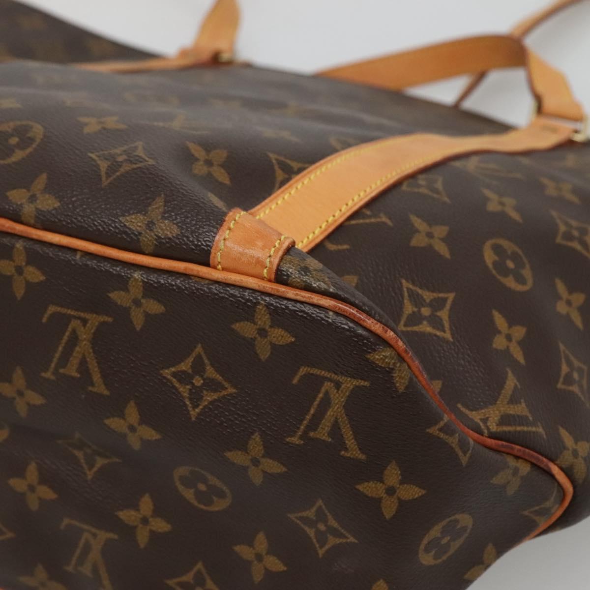 LOUIS VUITTON Monogram Sac Shopping Tote Bag M51108 LV Auth 125676