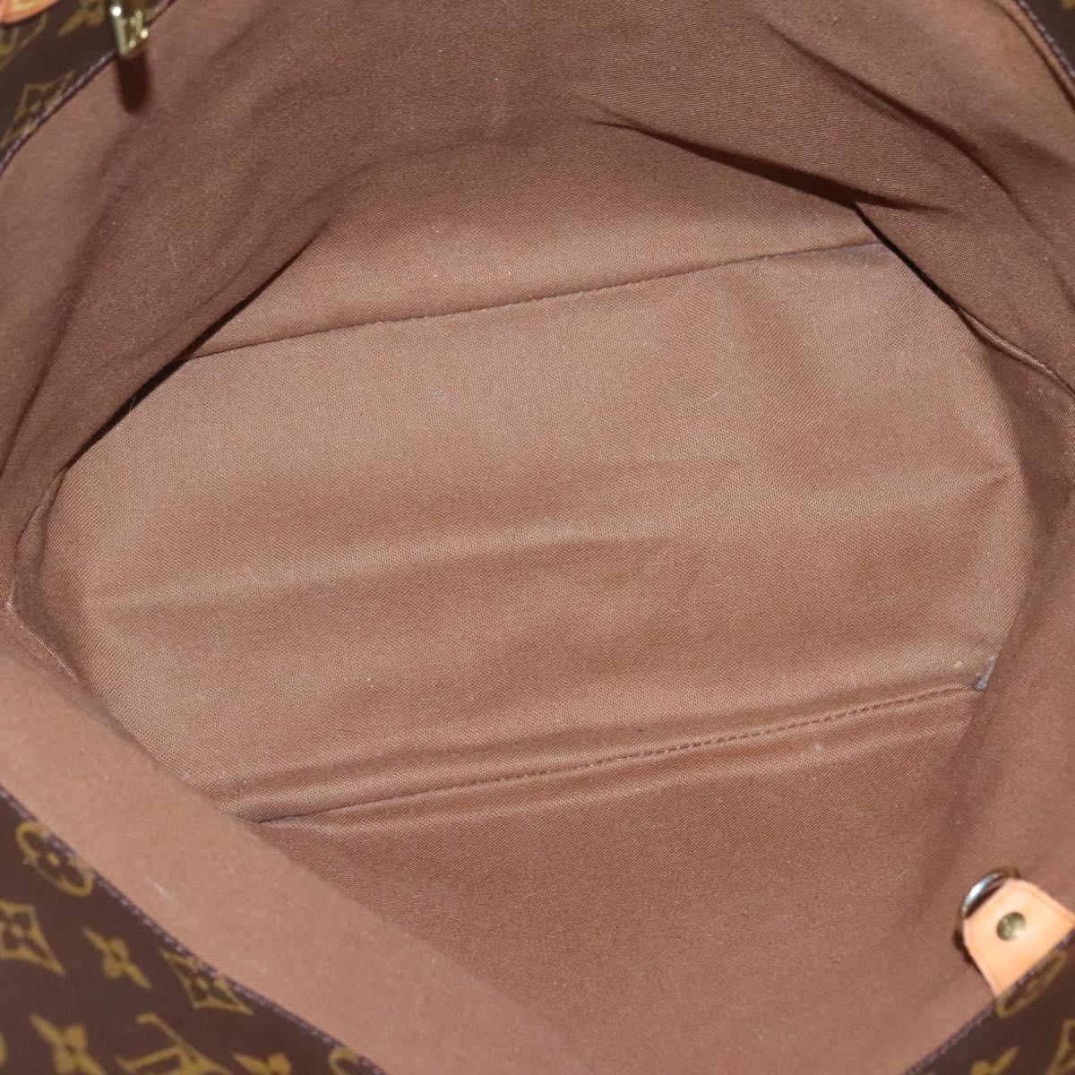 LOUIS VUITTON Monogram Sac Shopping Tote Bag M51108 LV Auth 125676