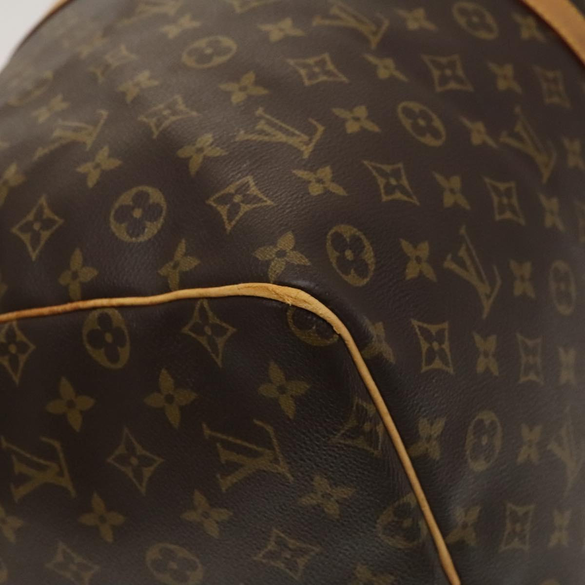 LOUIS VUITTON Monogram Keepall 60 Boston Bag M41422 LV Auth 125679