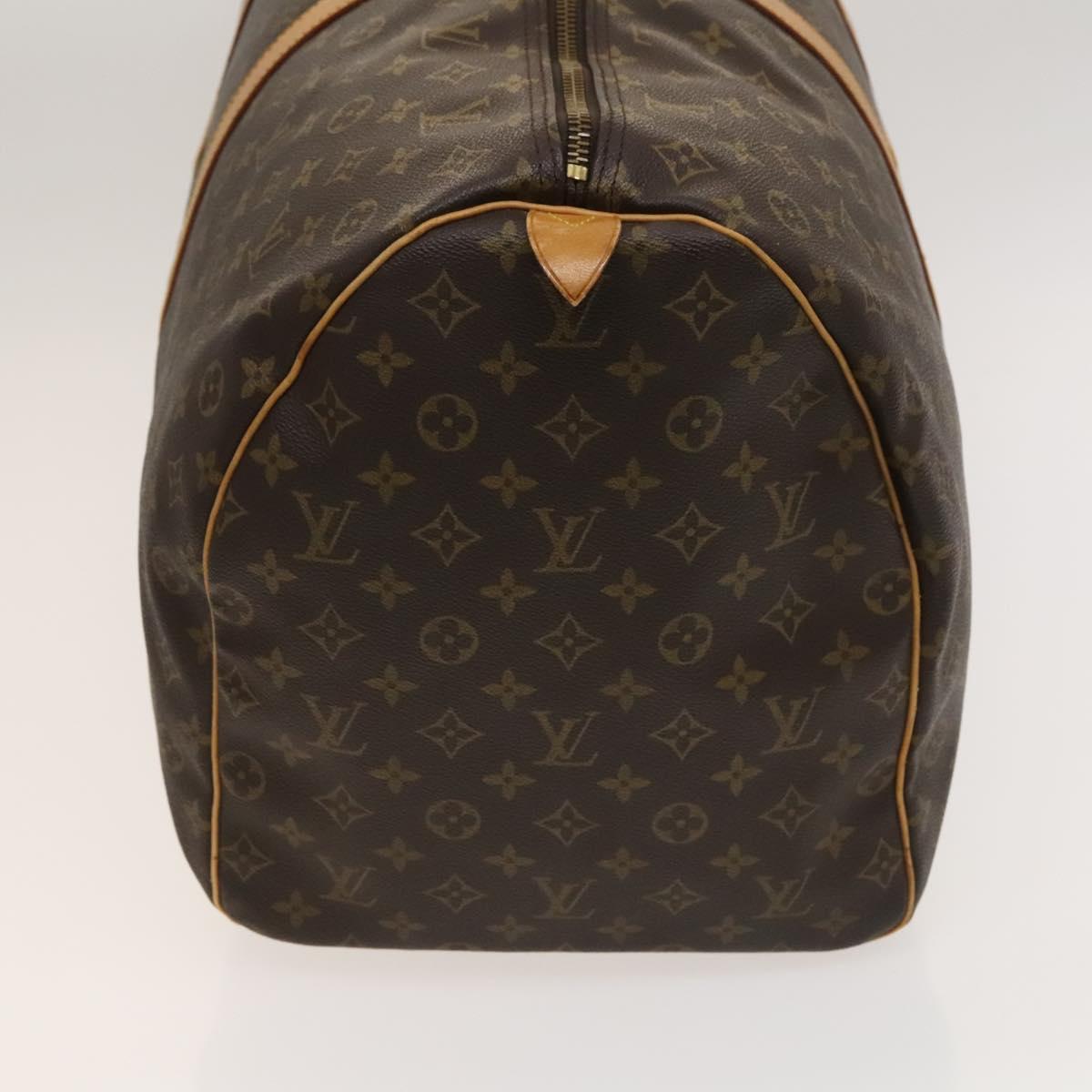 LOUIS VUITTON Monogram Keepall 60 Boston Bag M41422 LV Auth 125679