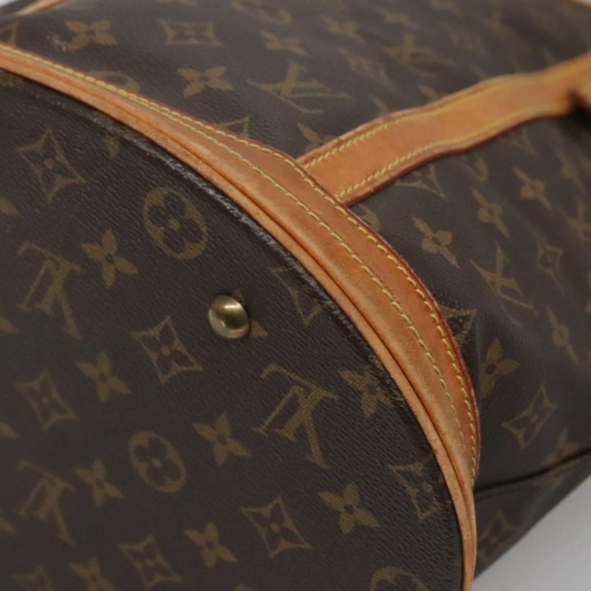 LOUIS VUITTON Monogram Bucket GM Shoulder Bag M42236 LV Auth 125768