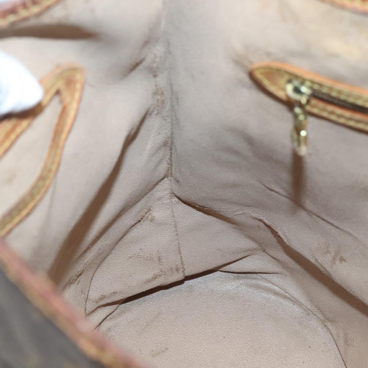 LOUIS VUITTON Monogram Bucket GM Shoulder Bag M42236 LV Auth 125768