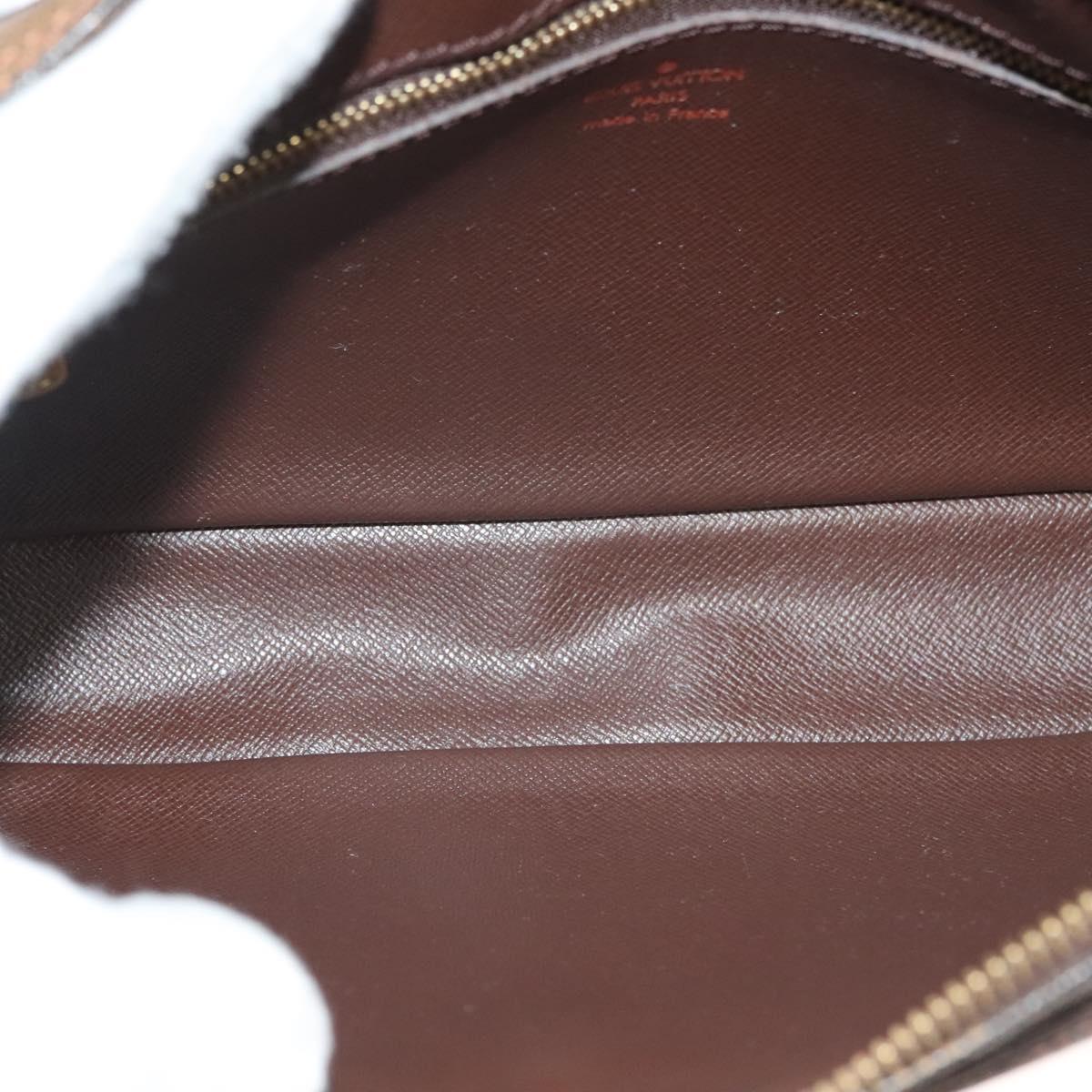 LOUIS VUITTON Damier Ebene Orsay Clutch Bag SPO LV Auth 125777