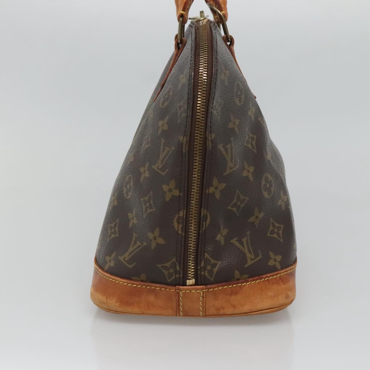 LOUIS VUITTON Monogram Alma Hand Bag M51130 LV Auth 125788