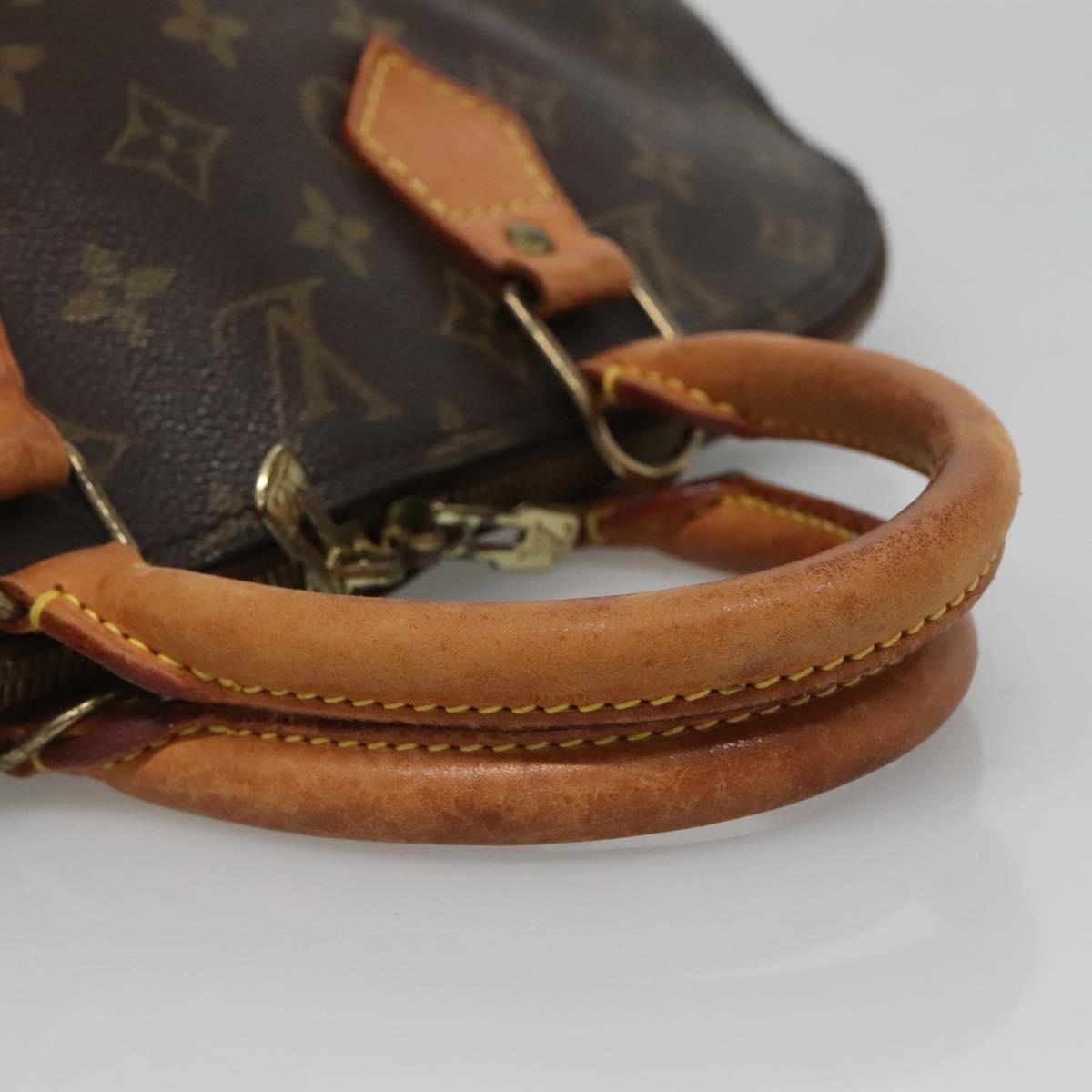 LOUIS VUITTON Monogram Alma Hand Bag M51130 LV Auth 125788