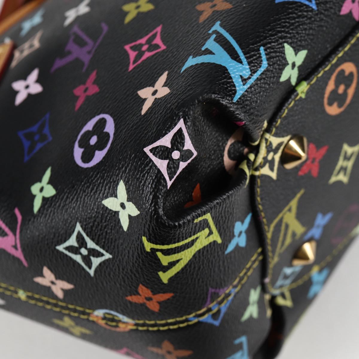 LOUIS VUITTON Multicolor Annie GM Shoulder Bag Black M40304 LV Auth 125796SAV