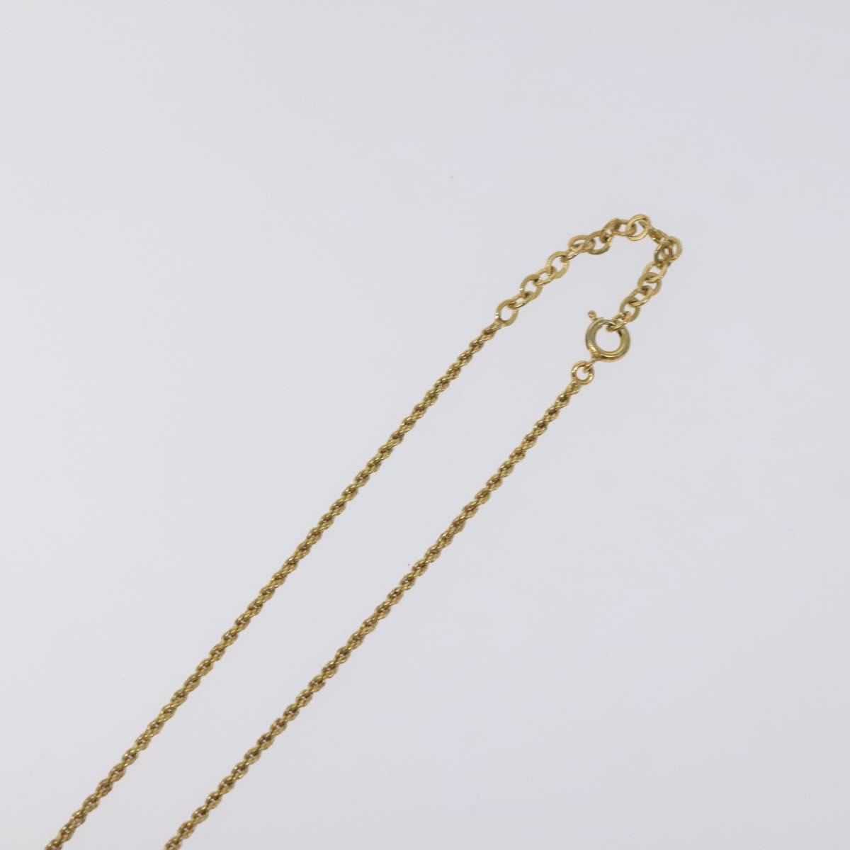 Christian Dior Necklace metal Gold Auth 125867