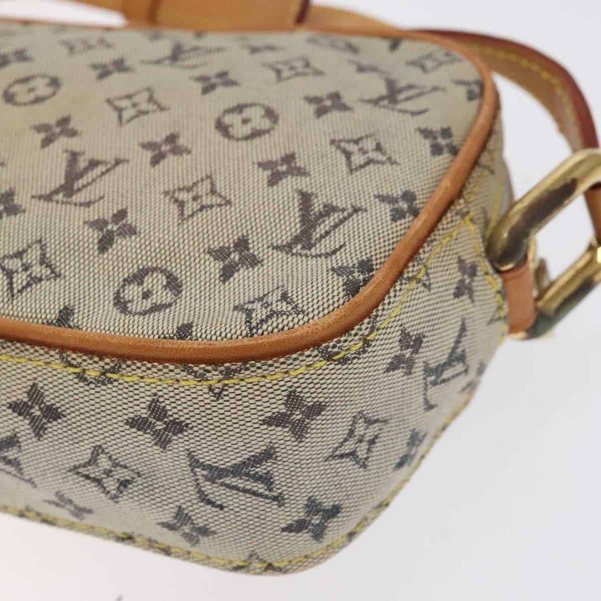 LOUIS VUITTON Monogram Mini Juliet MM Shoulder Bag Blue M92004 LV Auth 125945