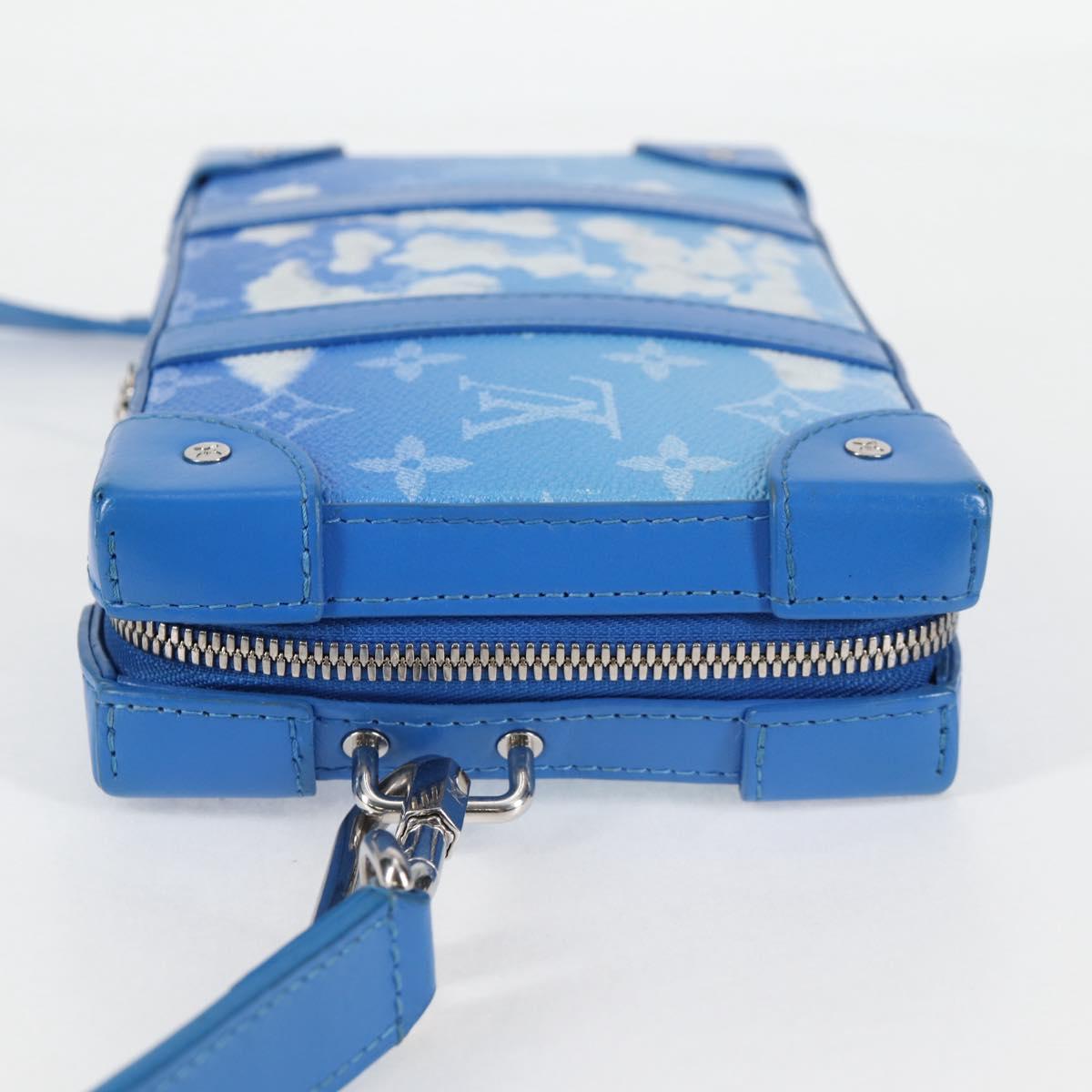 LOUIS VUITTON Monogram Clouds Soft Trunk Wallet Shoulder Bag M45432 Auth 126007A