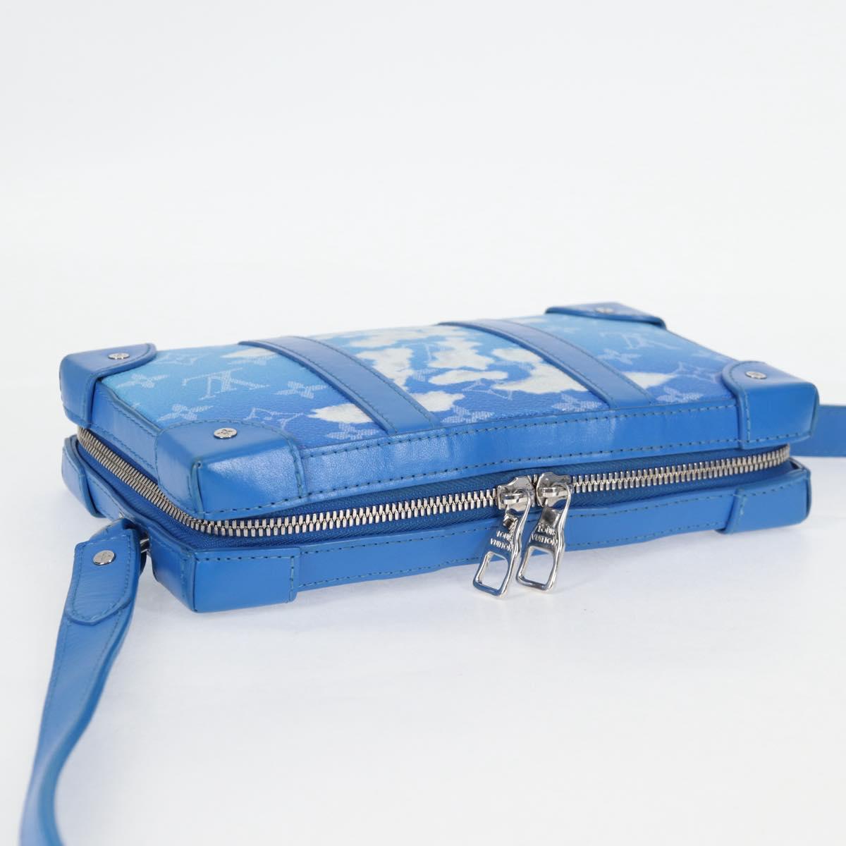 LOUIS VUITTON Monogram Clouds Soft Trunk Wallet Shoulder Bag M45432 Auth 126007A