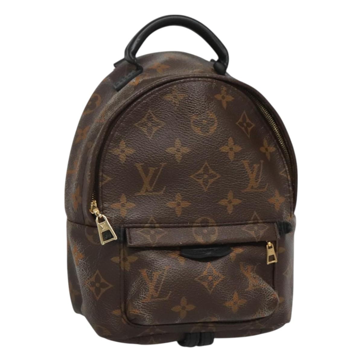 LOUIS VUITTON Monogram Palm Springs MINI Backpack M44873 LV Auth 126073