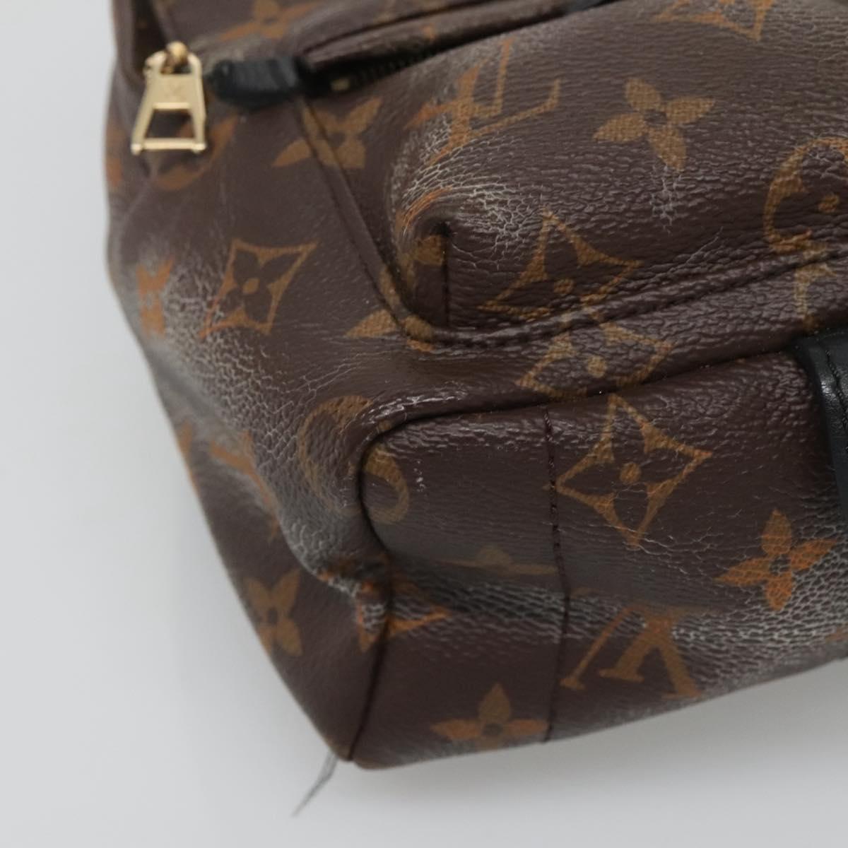 LOUIS VUITTON Monogram Palm Springs MINI Backpack M44873 LV Auth 126073