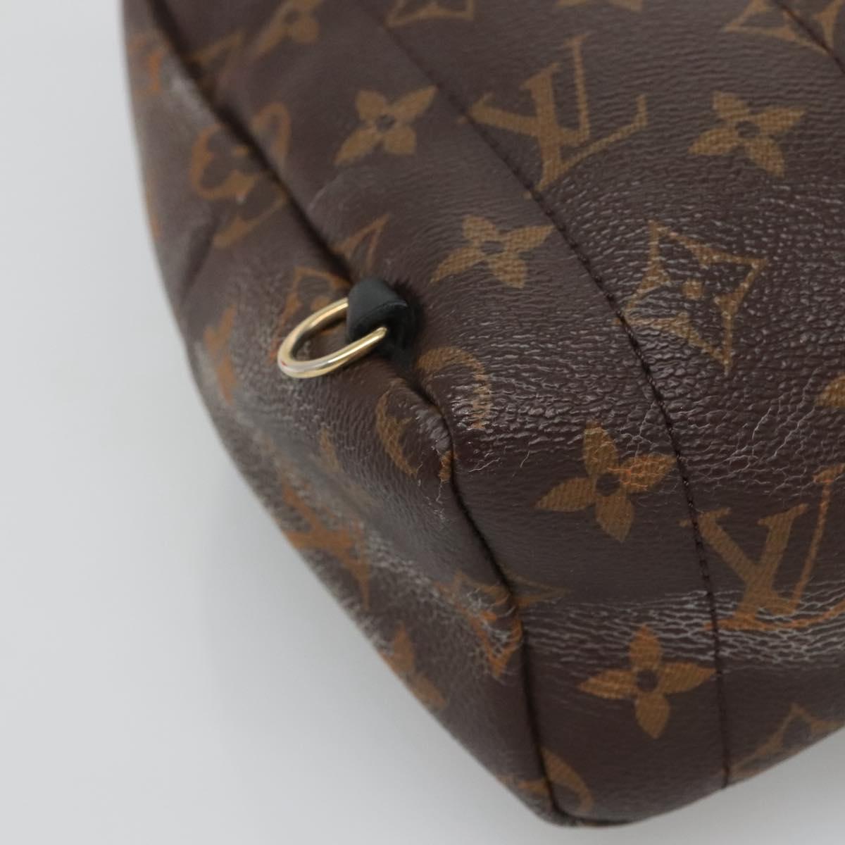 LOUIS VUITTON Monogram Palm Springs MINI Backpack M44873 LV Auth 126073