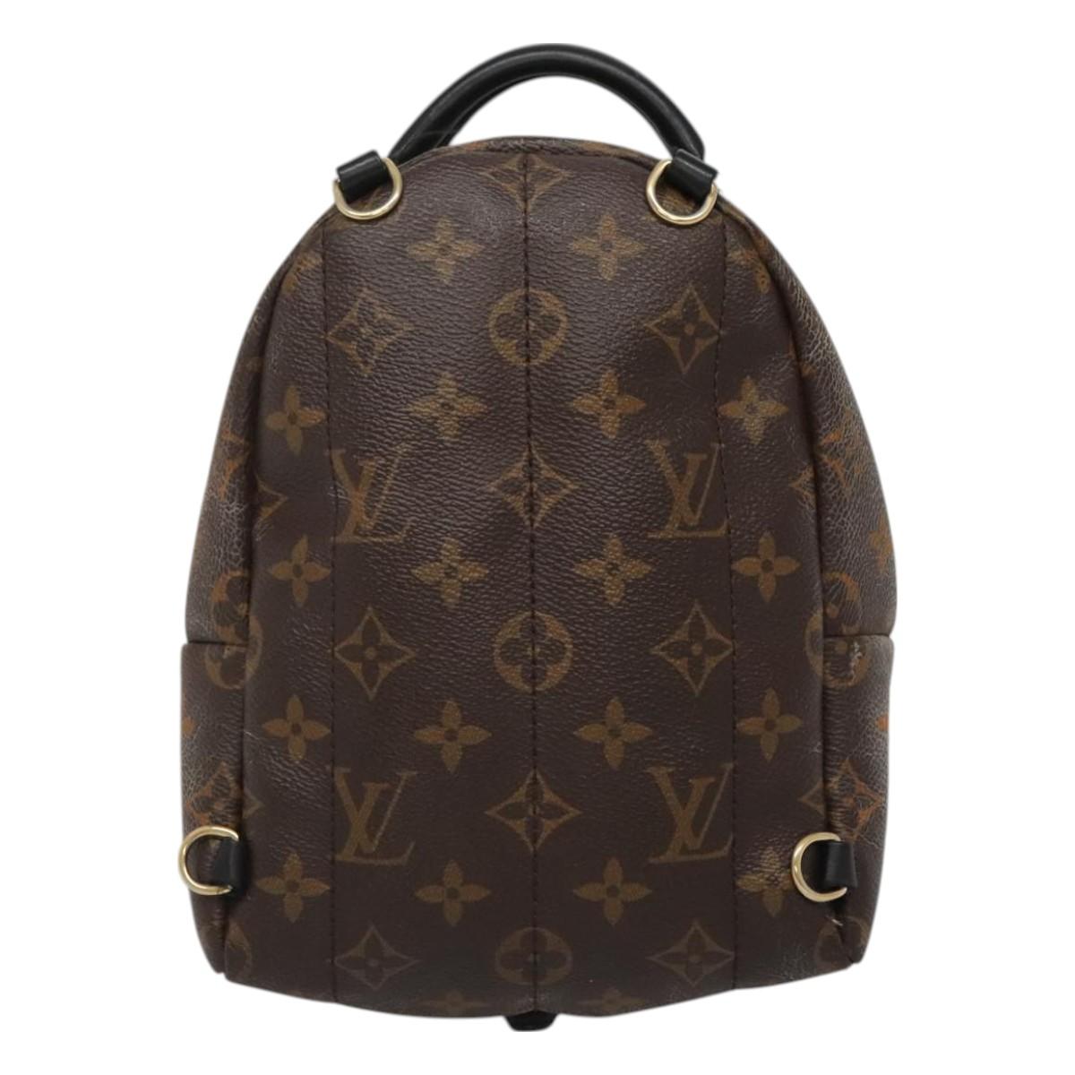 LOUIS VUITTON Monogram Palm Springs MINI Backpack M44873 LV Auth 126073
