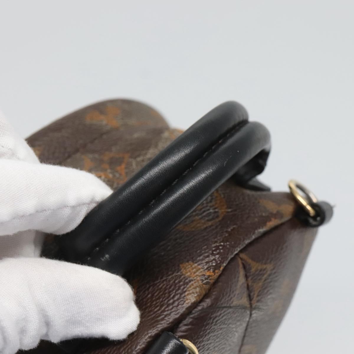 LOUIS VUITTON Monogram Palm Springs MINI Backpack M44873 LV Auth 126073