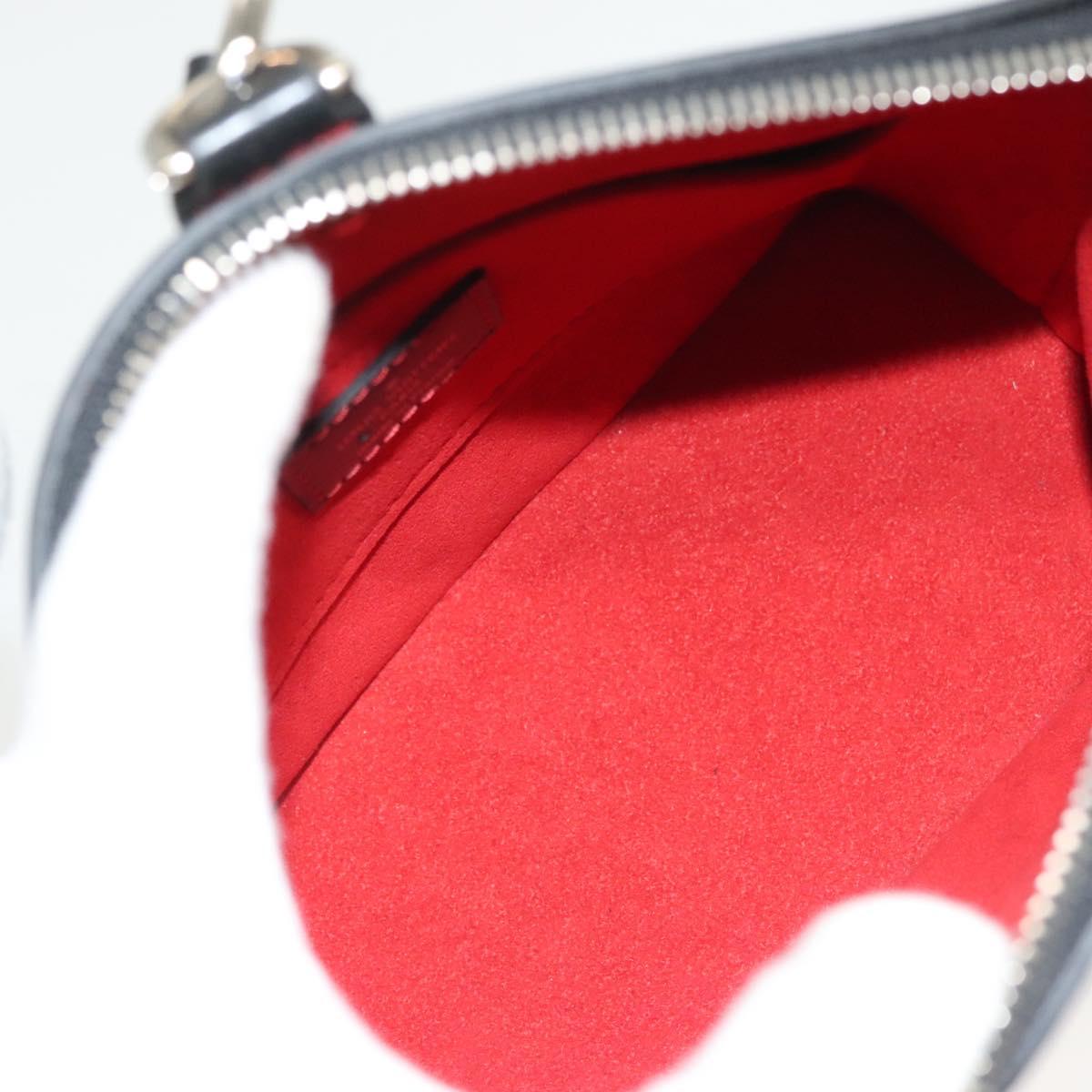 LOUIS VUITTON Suhari Mini Lockit Hand Bag Black M42019 LV Auth 126090M