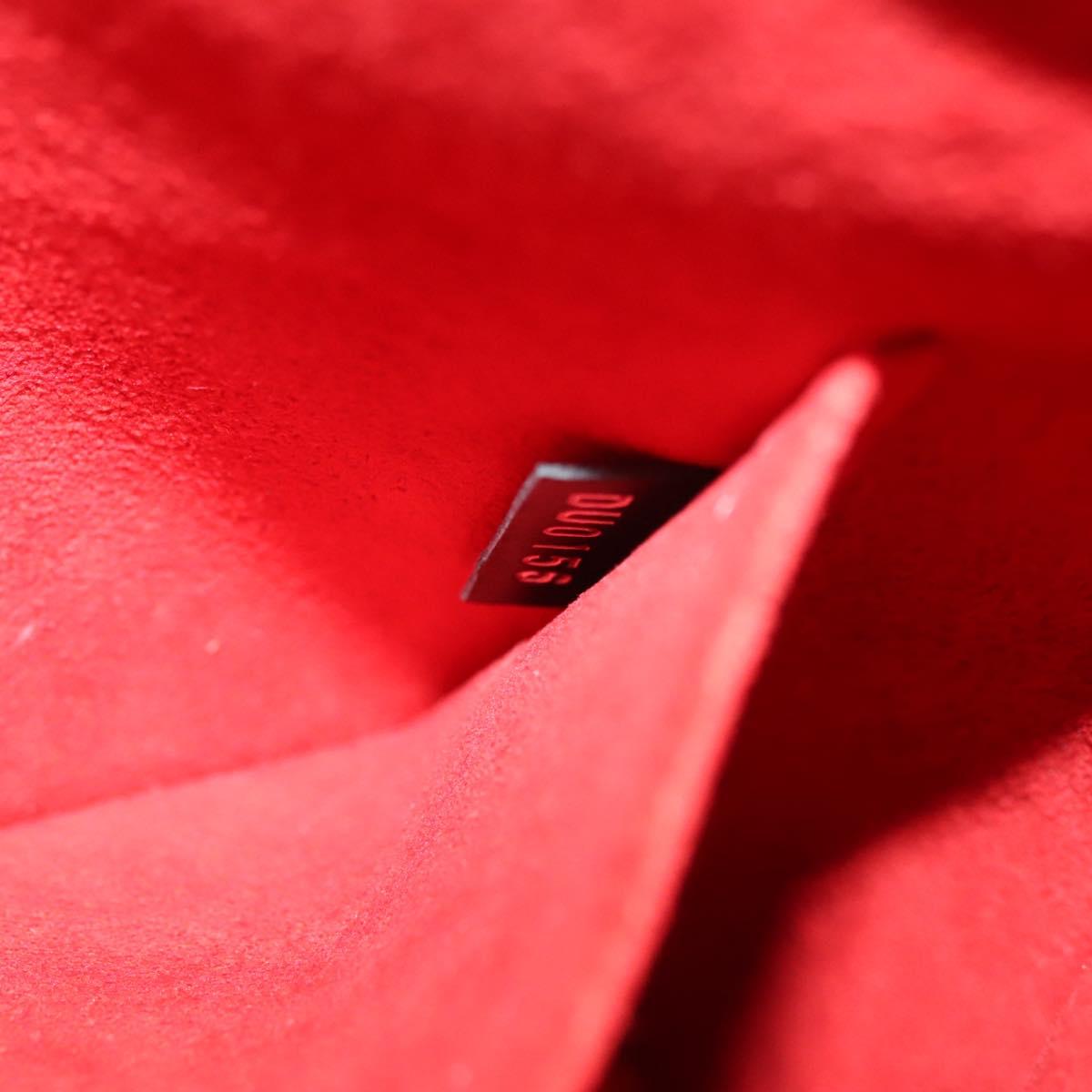 LOUIS VUITTON Suhari Mini Lockit Hand Bag Black M42019 LV Auth 126090M