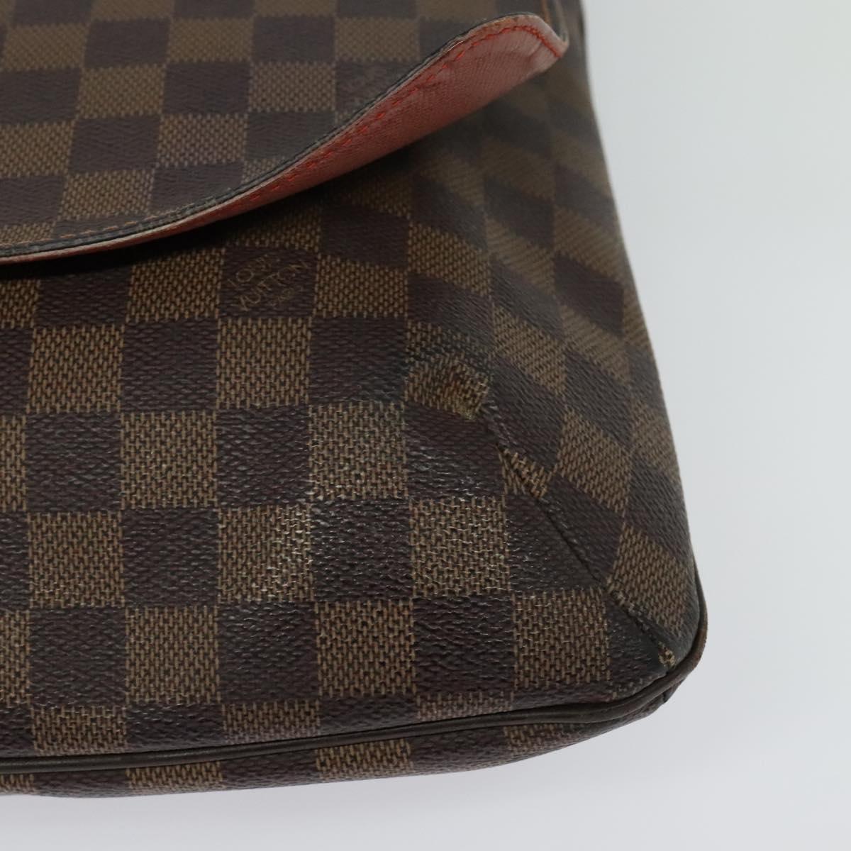 LOUIS VUITTON Damier Ebene Musette Shoulder Bag N51302 LV Auth 126199