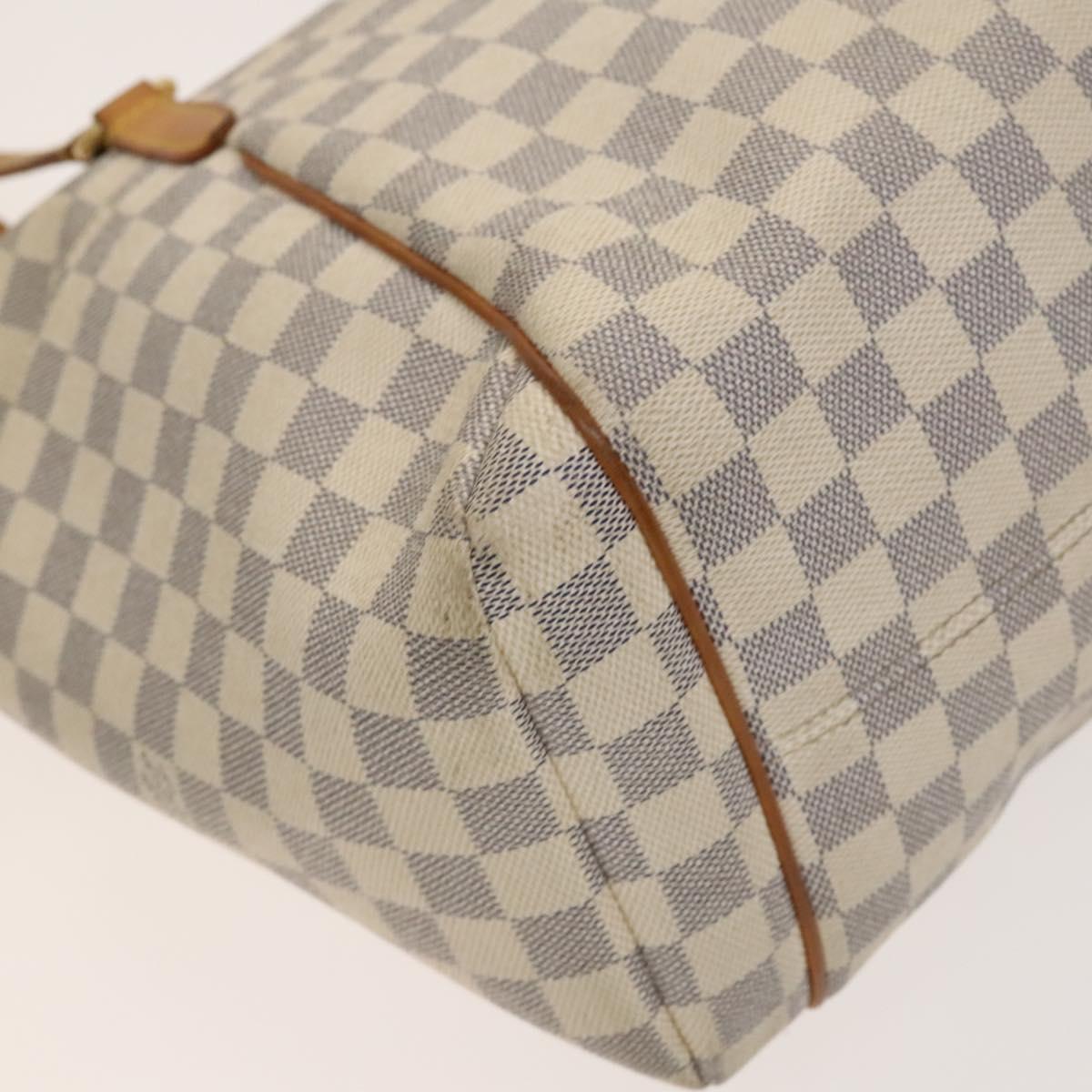 LOUIS VUITTON Damier Azur Totally MM Tote Bag N51262 LV Auth 126221
