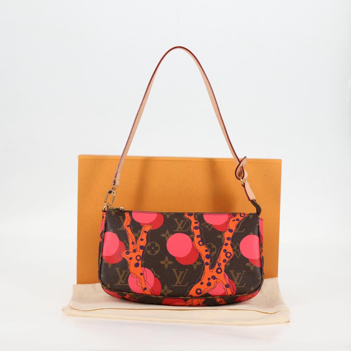 LOUIS VUITTON Monogram La Mage Pochette Accessoires Red M41604 LV Auth 126224SM
