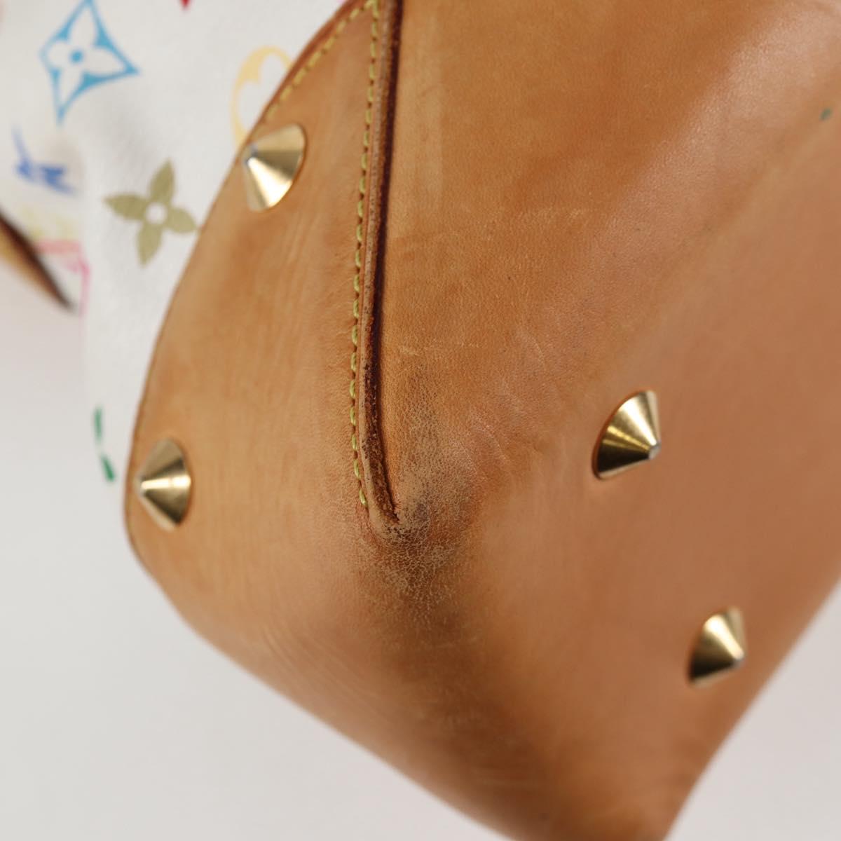 LOUIS VUITTON Monogram Multicolor Judy GM Shoulder Bag White M40253 Auth 126227V