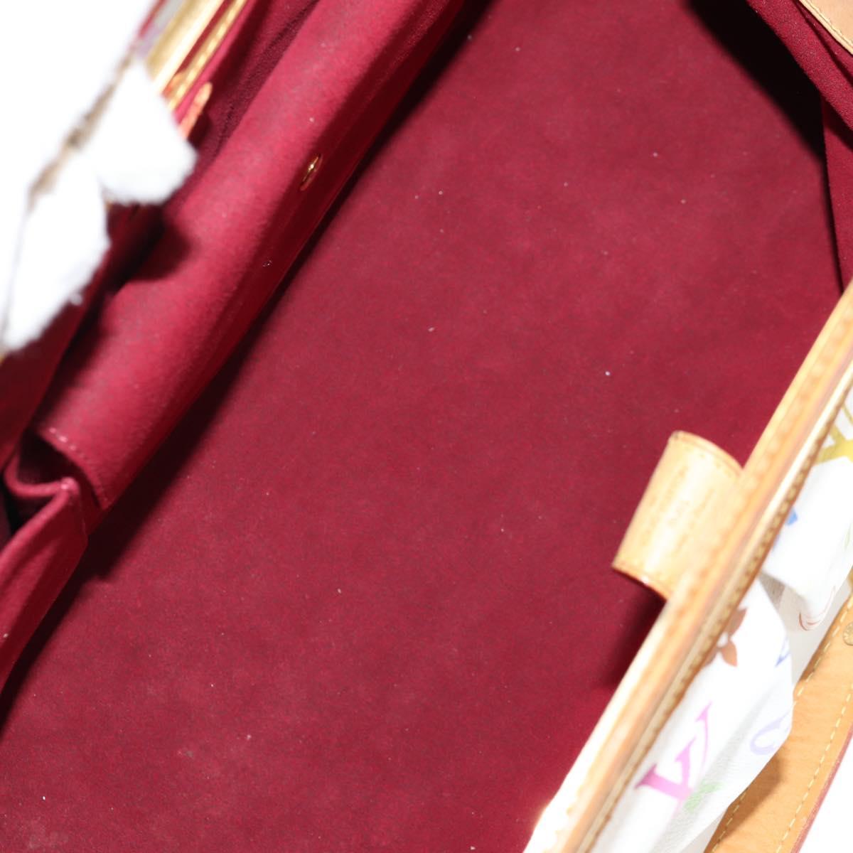 LOUIS VUITTON Monogram Multicolor Judy GM Shoulder Bag White M40253 Auth 126227V