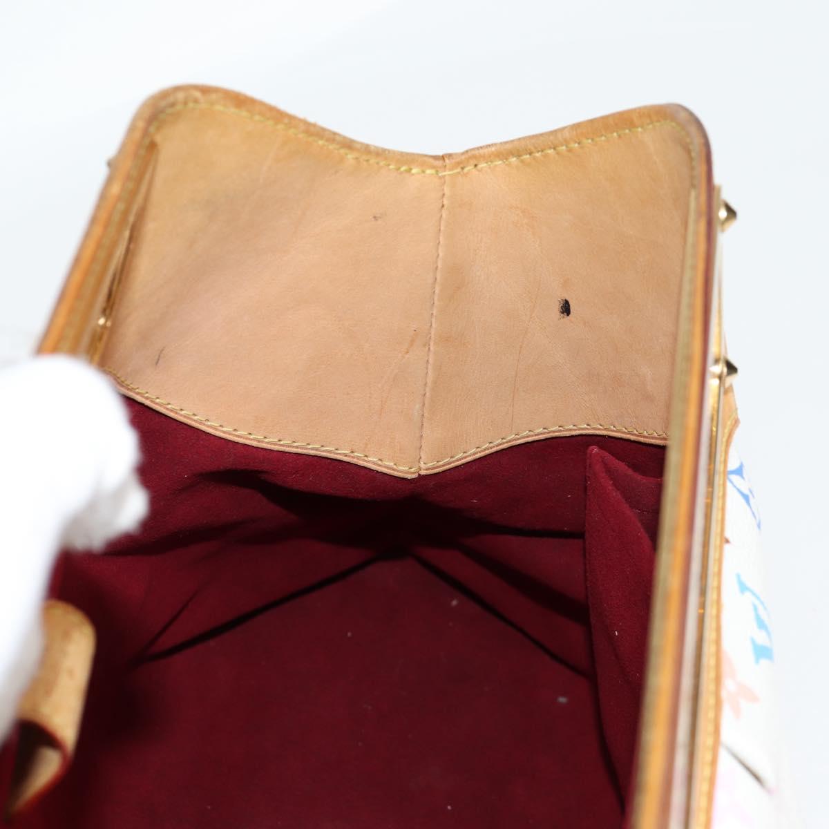 LOUIS VUITTON Monogram Multicolor Judy GM Shoulder Bag White M40253 Auth 126227V