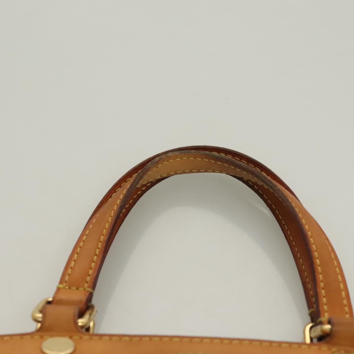 LOUIS VUITTON Vernis Blair MM Hand Bag 2way Grand blue M90054 LV Auth 126234