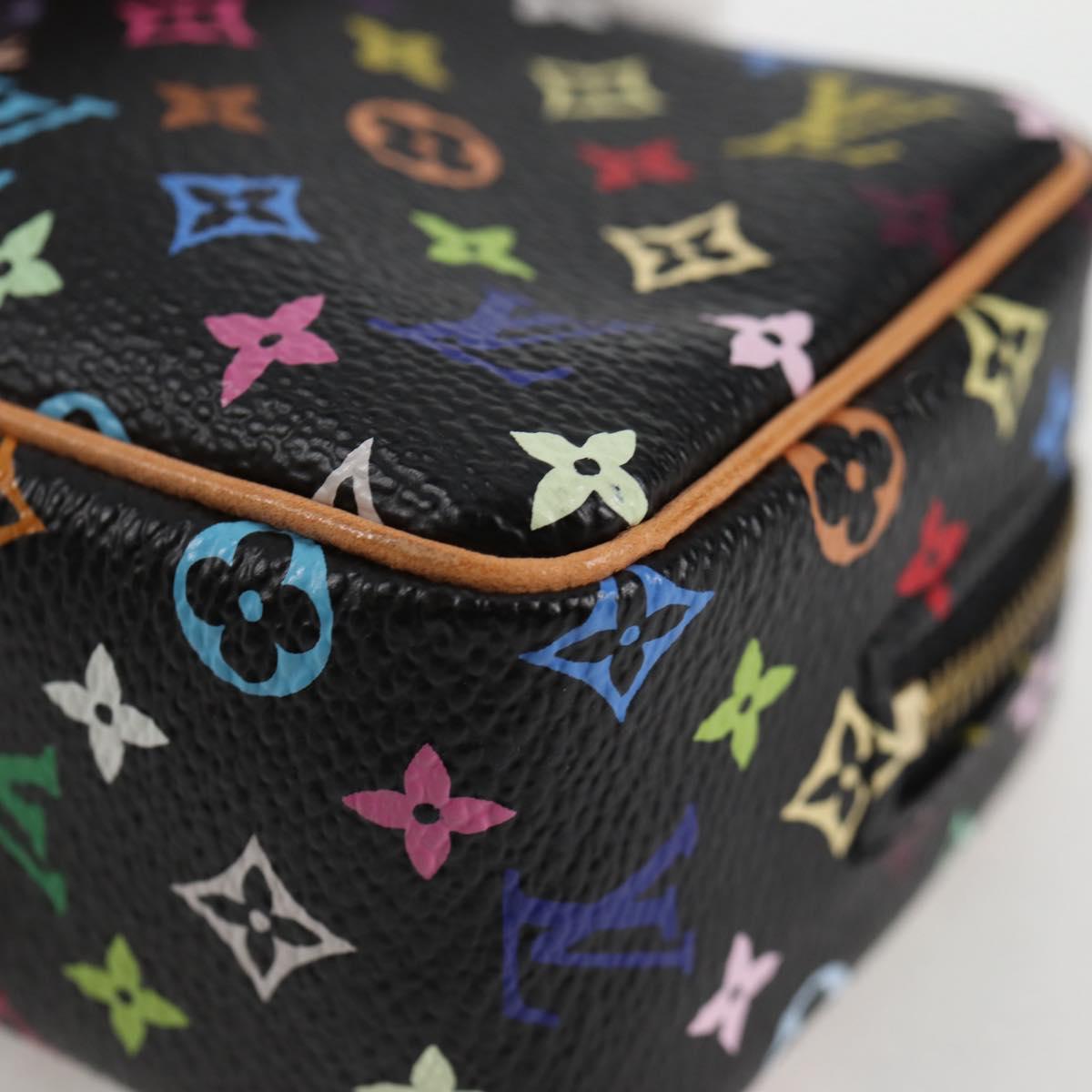 LOUIS VUITTON Multicolor Trousse Wapity Pouch Black M58034 Auth 126256AV
